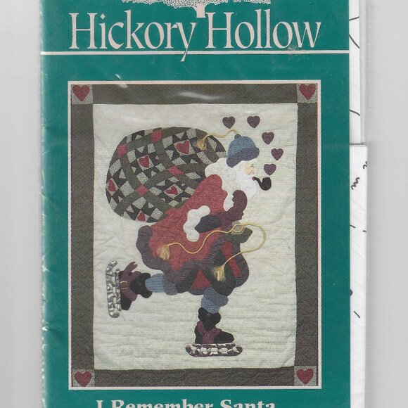 I Remember Santa Quilt Pattern from Hickory Hollow - New in Package - Picture 1 of 2
